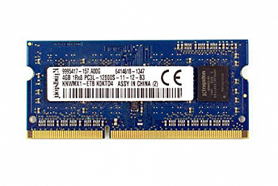 Оперативная память SO-DIMM KINGSTON HP16D3LS1KBG/4G DDR3L 4Гб – фото