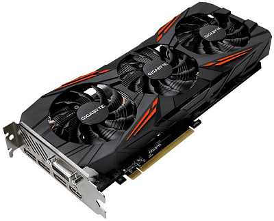Видеокарта GIGABYTE GEFORCE GTX1070 TI GAMING 8Гб – фото