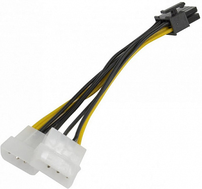 Переходник питания видеокарты MOLEX - 8pin – фото