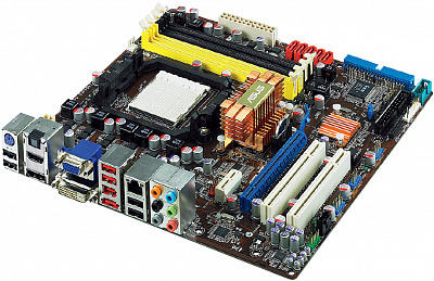 Материнская плата ASUS M3A78-EM – фото