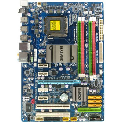 Материнская плата GIGABYTE GA-EP45T-UD3LR – фото