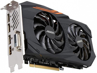 Видеокарта GIGABYTE RADEON RX 580 AORUS 8Гб – фото