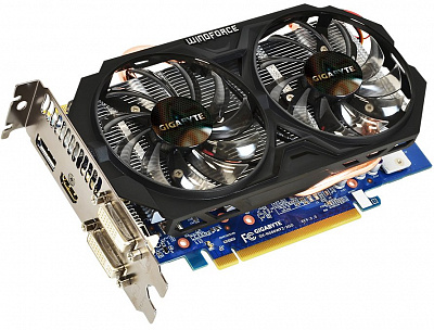 Видеокарта GIGABYTE GEFORCE GTX660 WINDFORCE 2Гб – фото