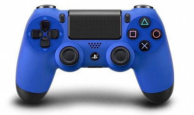 Геймпад PLAYSTATION DUALSHOCK 4 WAVE BLUE – фото