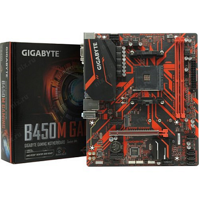 Материнская плата GIGABYTE B450M GAMING – фото