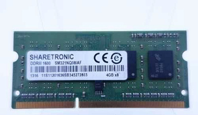 Оперативная память SO-DIMM SHARETRONIC SHARETRONIC DDR3L 4Гб – фото