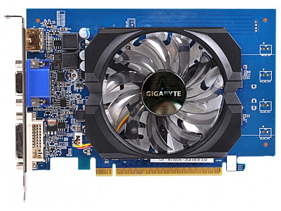 Видеокарта GIGABYTE GEFORCE GT730 2Гб – фото