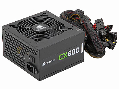 Блок питания CORSAIR CMPSU-600CX 600Вт – фото