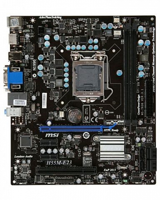 Материнская плата MSI H55M-E23 – фото