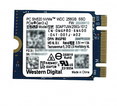 Накопитель SSD M.2 WD SDAPTUW-256G-1012 256Гб #2 – фото
