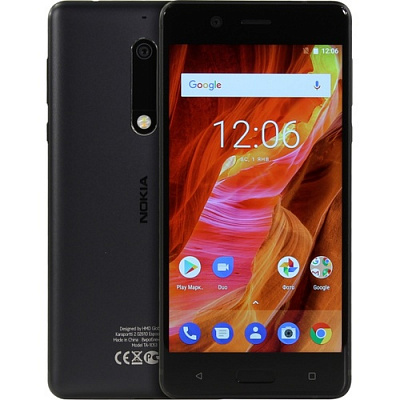 Смартфон NOKIA 5 Dual sim TA-1053  – фото
