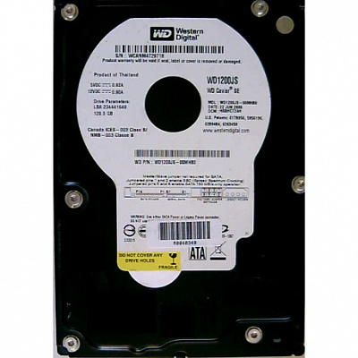Жесткий диск WD WD1200JS 120Гб #2 – фото