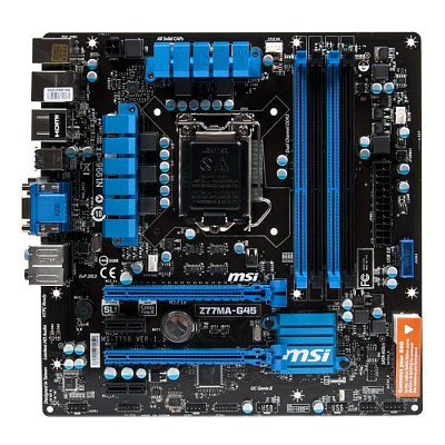 Материнская плата MSI Z77MA-G45 – фото