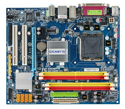 Материнская плата GIGABYTE GA-G33M-S2L – фото