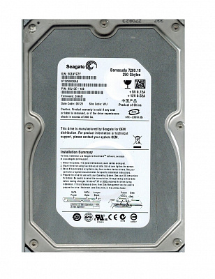Жесткий диск SEAGATE ST3250820AS 250Гб #1 – фото