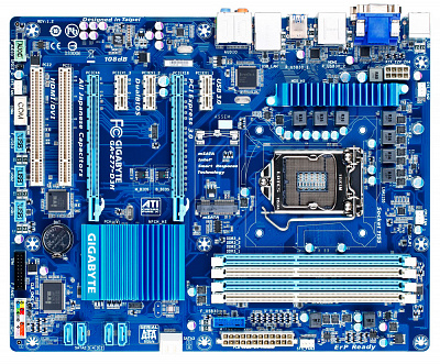 Материнская плата GIGABYTE GA-Z77-D3H – фото
