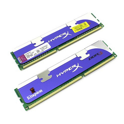 Оперативная память KINGSTON HYPERX KHX1600C9AD3K2/4G DDR3 4Гб – фото