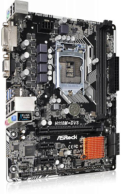 Материнская плата ASROCK H110M-DVS – фото