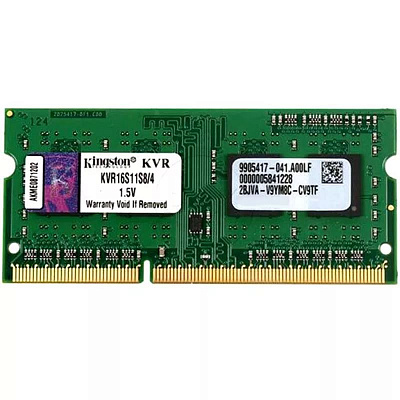 Оперативная память SO-DIMM KINGSTON KVR16S11S8/4 DDR3 4Гб (Новая) – фото