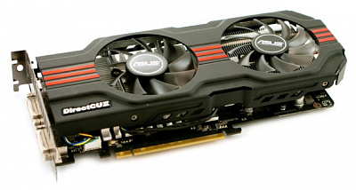 Видеокарта ASUS GEFORCE GTX560 OC 1Гб – фото