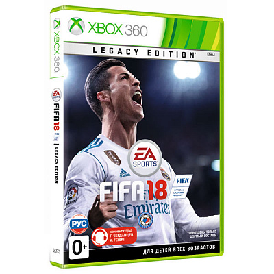 Игра FIFA 18 (XBOX 360) – фото