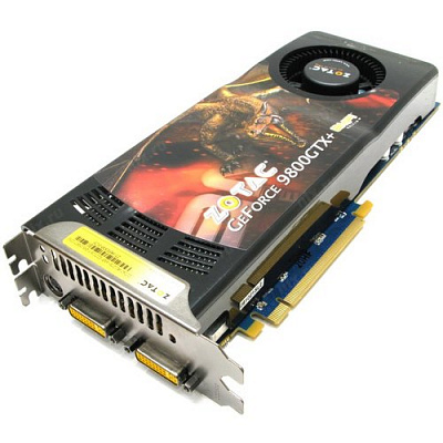 Видеокарта ZOTAC GEFORCE 9800GTX+ AMP EDITION 512Мб – фото