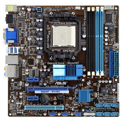 Материнская плата ASUS M4A88T-M – фото