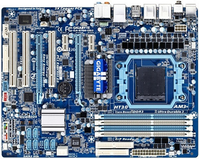 Материнская плата GIGABYTE GA-870A-UD3  – фото