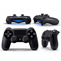 Геймпад PLAYSTATION DUALSHOCK 4 BLACK (Новый) – фото