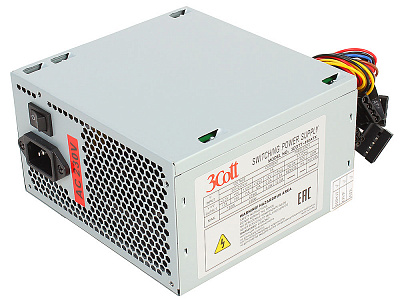 Блок питания 3COTT 450ATX 450Вт – фото