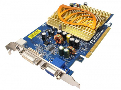Видеокарта GIGABYTE GEFORCE 6600GT 256Мб – фото