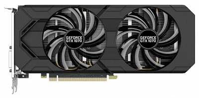 Видеокарта GAINWARD GEFORCE GTX1070 DUAL 8Гб – фото
