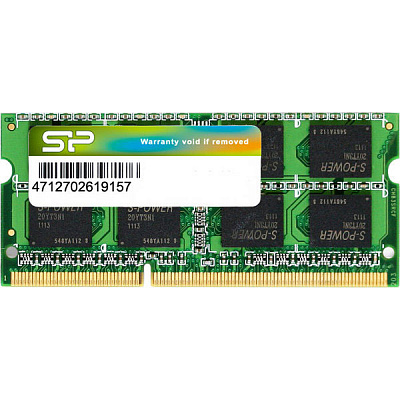 Оперативная память SO-DIMM SILICON POWER SP004GBSTU133V02 DDR3 4Гб – фото