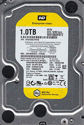 Жесткий диск WD WD1003FBYZ 1Тб #2 – фото