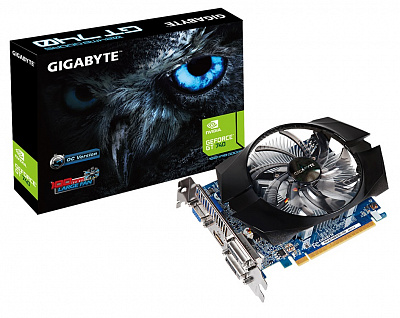 Видеокарта GIGABYTE GEFORCE GT 470 4Гб – фото