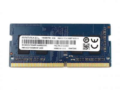 Оперативная память SO-DIMM RAMAXEL RMSA3270NA86H9F-2400 DDR4 4Гб  – фото
