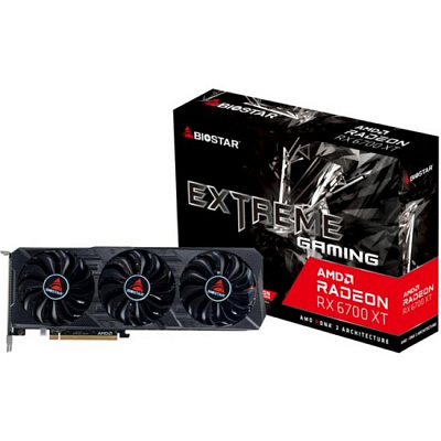 Видеокарта BIOSTAR RADEON RX 6700 XT EXTREME GAMING 12Гб – фото