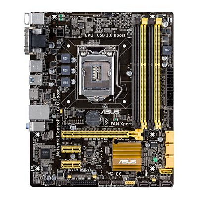 Материнская плата ASUS B85M-C – фото
