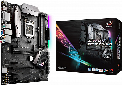 Материнская плата ASUS ROG STRIX B250F GAMING (Новая) – фото