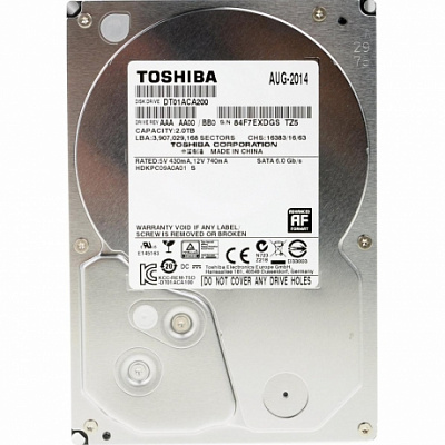 Жесткий диск TOSHIBA DT01ACA200 2Тб (Новый) – фото