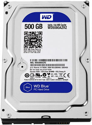 Жесткий диск WD WD5000AZRZ 500Гб #1 – фото