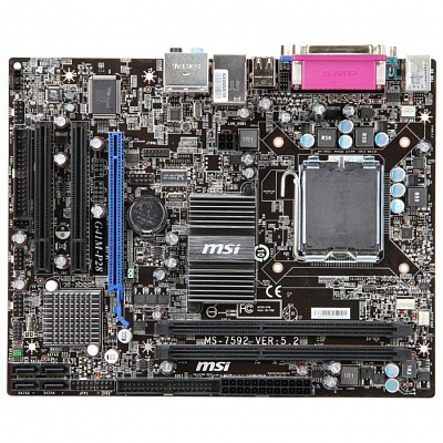 Материнская плата MSI G41M-P28 – фото