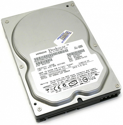 Жесткий диск HITACHI HDS721616PLA380 160Гб #1 – фото