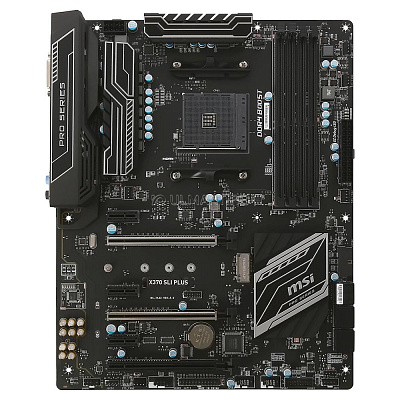 Материнская плата MSI X370 SLI PLUS – фото