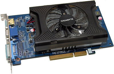 Видеокарта GIGABYTE RADEON HD4650 1Гб – фото