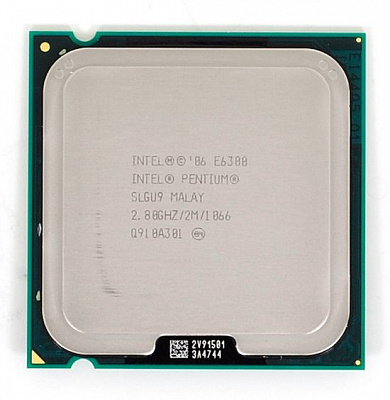 Процессор INTEL PENTIUM E6300	 – фото