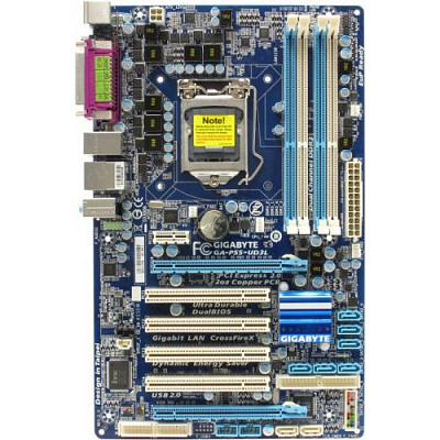 Материнская плата GIGABYTE GA-P55-UD3L – фото