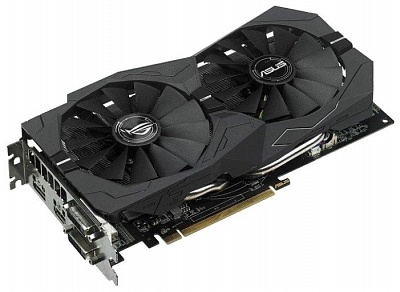 Видеокарта ASUS RADEON RX 470 STRIX 4Гб – фото