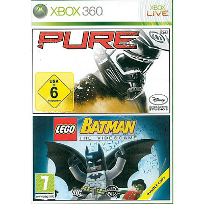Игра DOUBLE PACK LEGO BATMAN + PURE (XBOX 360) – фото