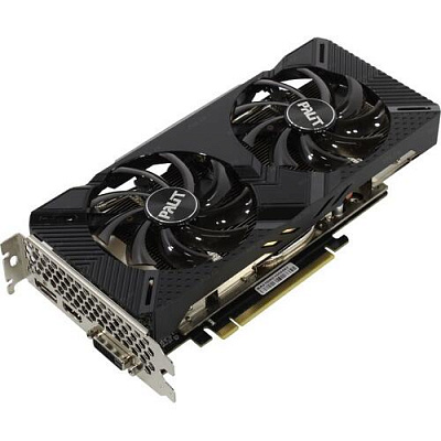 Видеокарта PALIT GEFORCE GTX1660 DUAL 6Гб – фото
